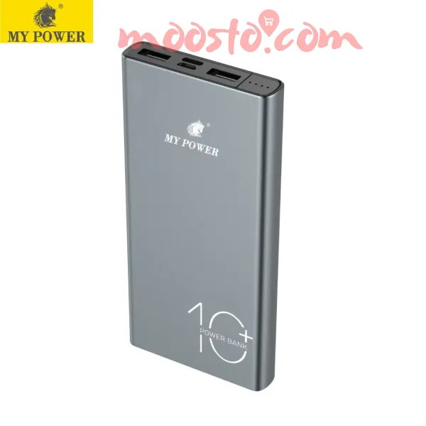 My Power 10000 mAh Power Bank M-1006 Micro & Type-C Inputs Slim Power Bank