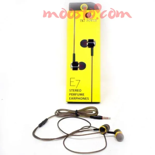 My Power E7 Earphone, Inear Handsfree, High Bass Stereo