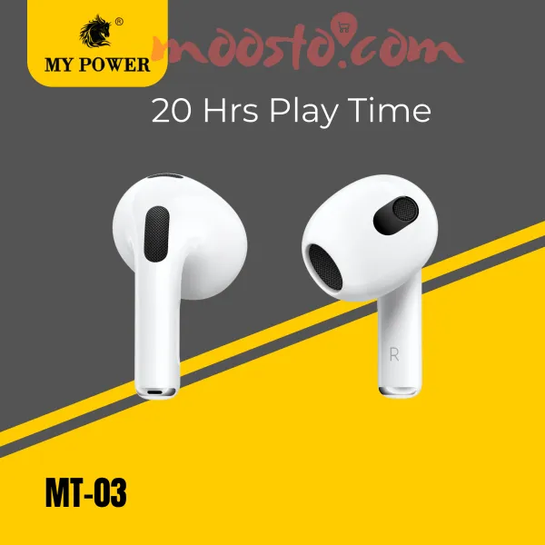 My Power Earbuds Mt03, Bluetooth Earbuds, Wireless Earbuds