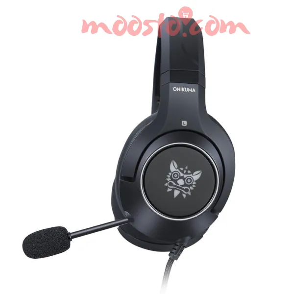 ONIKUMA K9 Portable Anti-noise Super Bass Stereo Headphones Laptop Computer Game Headset with Microphone Stretchable Headband