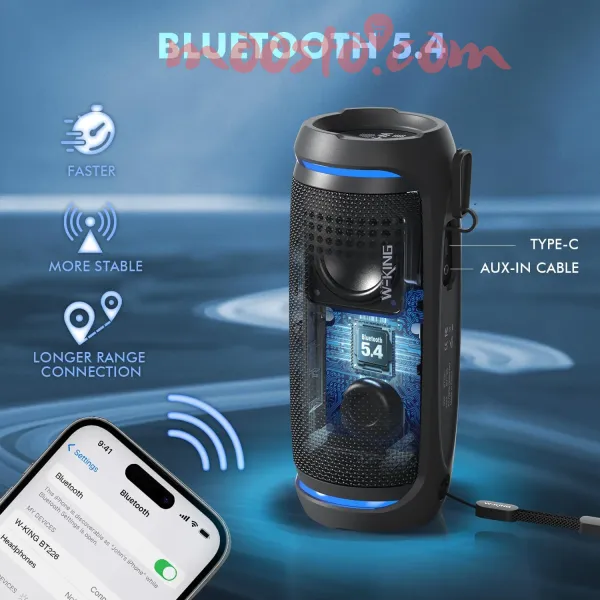 W‑KING Adventure BT226 Portable Speaker