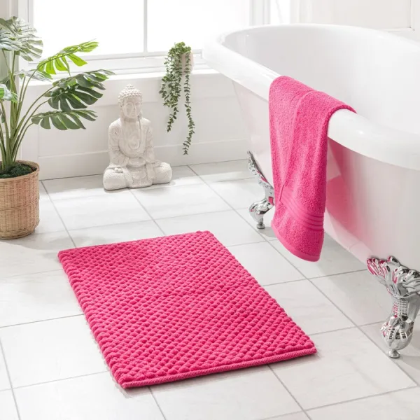 Luxury Pebble Texture Non-Slip Mat (50x80cm) – Perfect for Bathroom, Kitchen & Living Room