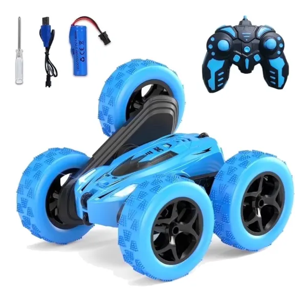 4WD Gesture Sensing RC Stunt Car – Double-Sided 360° Rotating All-Terrain Vehicle