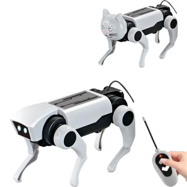 Electric Mechanical Dog DIY Assembly Robot Dog Toy for Adults Teens Gifts