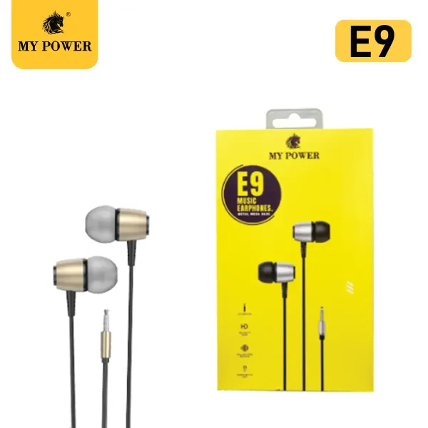My Power Earphone E9
