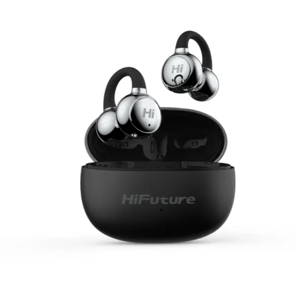 HiFuture FlexClip – Secure Open-Ear Design with Bluetooth 5.4 & AI ENC 