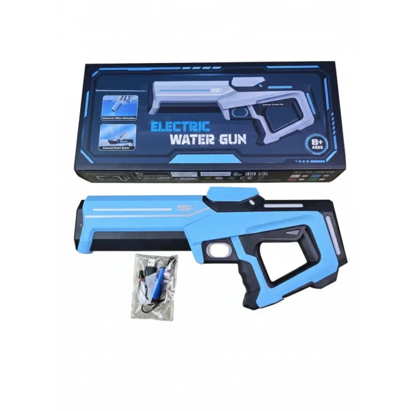Model 8808 ARES Electric Water Gun – High-Power Automatic Water Blaster with Extended Tank Option 
