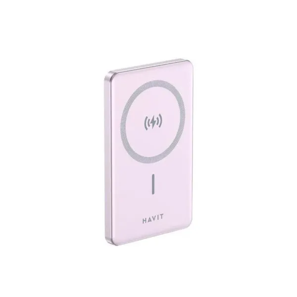 Havit PB5219 10,000mAh Ultra-Slim 3-in-1 Magnetic Wireless Power Bank with 20W PD Fast Charging 