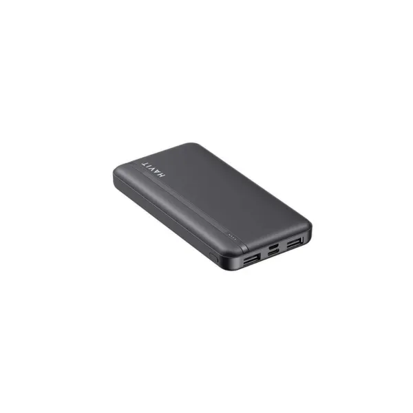 Havit PB89 Smart Portable Power Bank 10,000mAh Slim Portable Power Bank with Dual USB Ports & LED Indicator