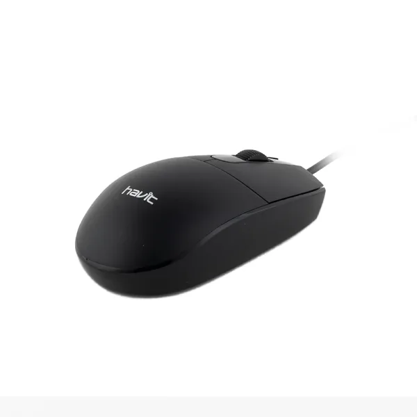 Havit MS70 Havit MS70 USB Wired Mouse with 1200 DPI, Ergonomic Ambidextrous Design & 3-Button Control