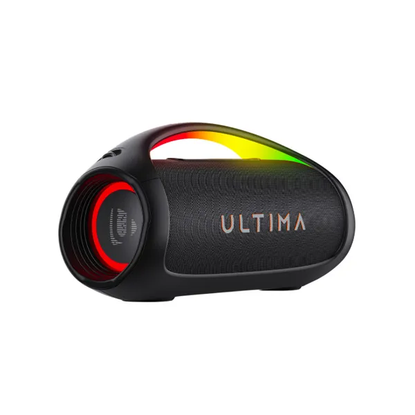 Ultima Thunder 120 – 110W RMS Wireless Party Speaker with Deep Bass & RGB Lights 