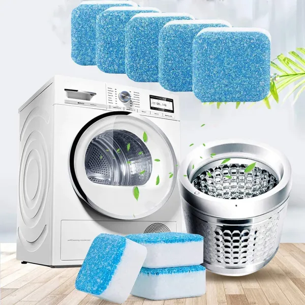 Washing Machine Tablet Cleaner – 12 PC Deep Cleaning Set.
