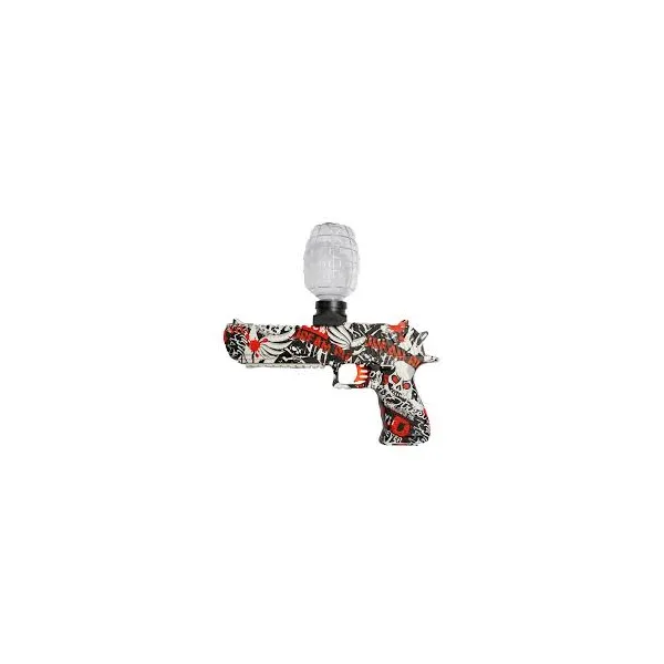 Pirate Desert Eagle Gel Ammo Gun – Manual & Auto Water Bead Blaster with Graffiti Design for Kids & Teens