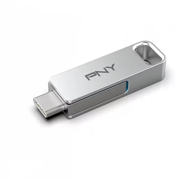  PNY DUO LINK 256GB USB 3.2 Type-C Dual Flash Drive