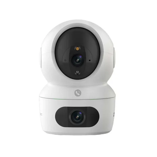 EZVIZ H7c Dual 2K+ Smart Home Camera – Dual-Lens Indoor Wi-Fi Security Camera, 360° Pan & Tilt, AI Human Shape Detection, Smart Color Night Vision, Two-Way Calling with Touch Button, Dual-Band Wi-Fi 6