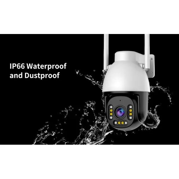 VStarcam CS611Q-UV 4MP Dual-Lens Outdoor Security Camera – 2.5K HD, 360° View, Smart Tracking & Color Night Vision