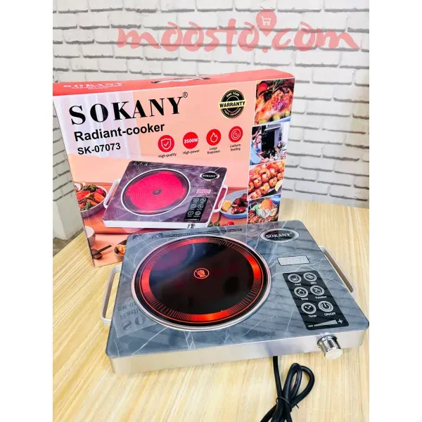 Sokany 3500W Infrared Induction Cooktop Glass With Touch Panel Function (SK-07073)
