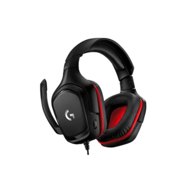Logitech G331 Wired Gaming Headset – 50 mm Drivers for Immersive Audio, 6 mm Flip-to-Mute Mic, Lightweight Design 