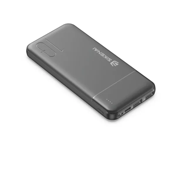 Sikenai KS-10 Power Bank – 10,000mAh Portable Charger with Dual Input Ports