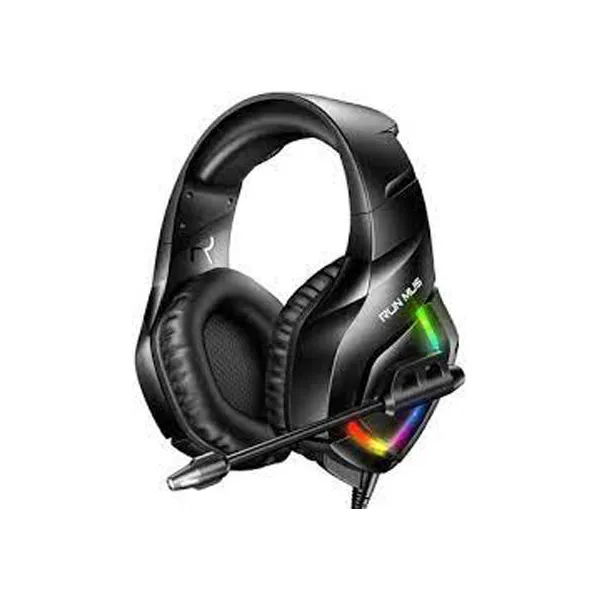 ONIKUMA K18 Gaming Headphone – Wired Stereo Headset with Noise-Canceling Mic & LED Lights