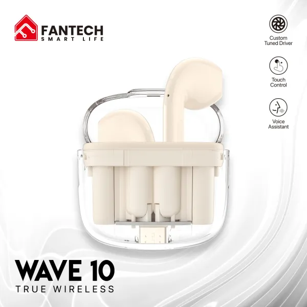 TWS BLUETTOTH WIRELESS WAVE 10 TW10 EARBUDS