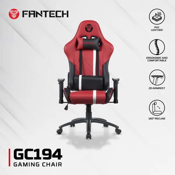 Fantech GC194 Gaming Chair Red
