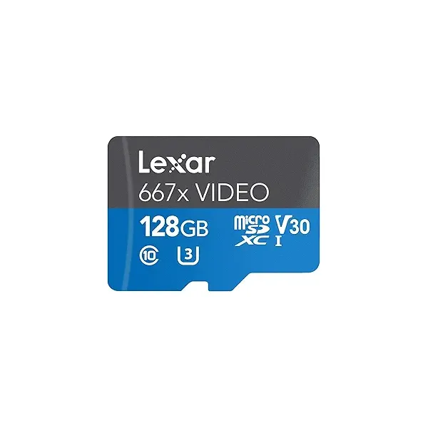 128GB Lexar High‑Performance 633x microSDHC / microSDXC UHS‑I Card BLUE Series