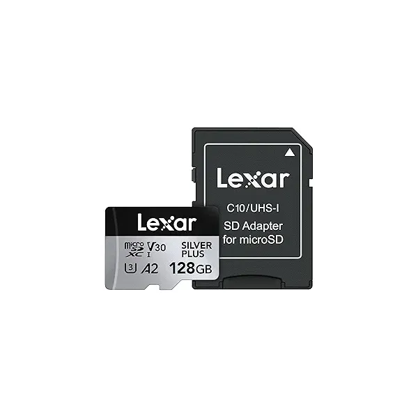 Lexar Professional SILVER PLUS microSDXC UHS‑I Card 128GB