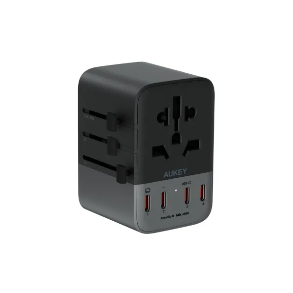 AUKEY 65W TRAVEL UNIVERSAL ADAPTER PA-TA08A (65W)