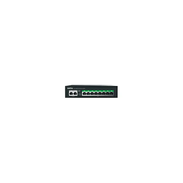 NETIS GIGABIT POE SWITCH 8-Port Gigabit PoE 2 Gigabit Uplink P110GC