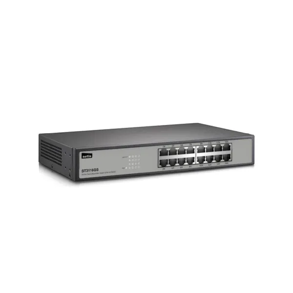 16‑Port Gigabit Ethernet Rackmount Switch ST3116GS