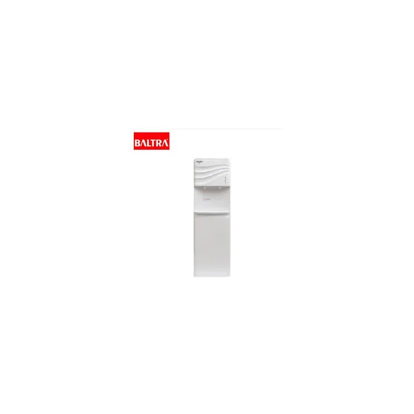 BALTRA Standing Water Dispenser | Mist | 550 Watt | 2 taps for hot & normal water | Heating capability: 5 L/hr | Heating temperature: 90°C | Made with ABS material | Comes with a cabinet | 12 months warranty