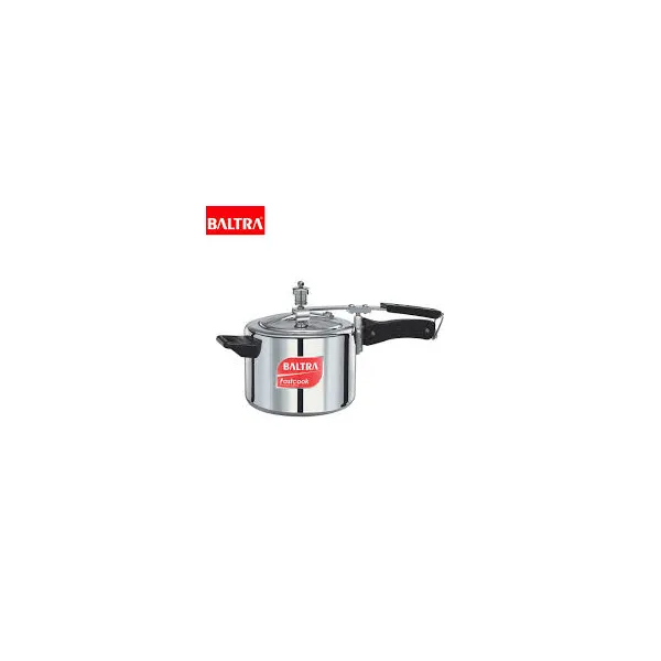 BALTRA Pressure Cooker | Fast Cook | 5 LTR | Automatic safety valve | Better pressure regulation | New improved vent weight | Long lasting sealing ring/gasket | 7 year warranty