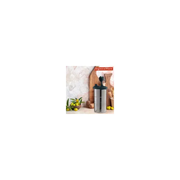 Signoraware Oil Dispenser | Easy Flow Steel | 650 ml