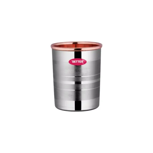 Better Sutra Steel Copper Glass Set