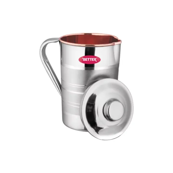 Better Rajwada Copper Steel Jug 2L 