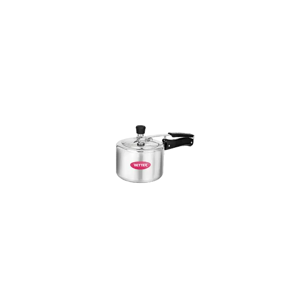 Better Classic IB Pressure Cooker | Hindalco Aluminium + Triply Stainless Steel | Induction Base | 5‑Year Warranty size 2L