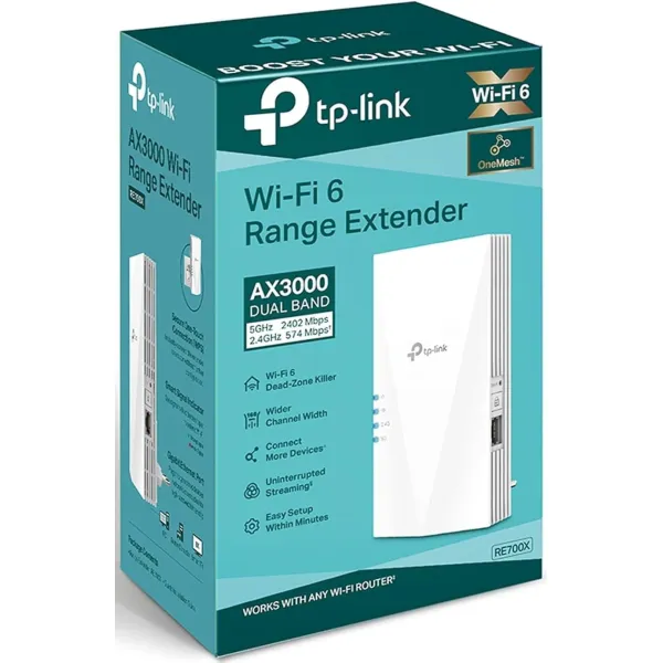 Tplink Wifi 6 Range Extender / Repeater AX3000 