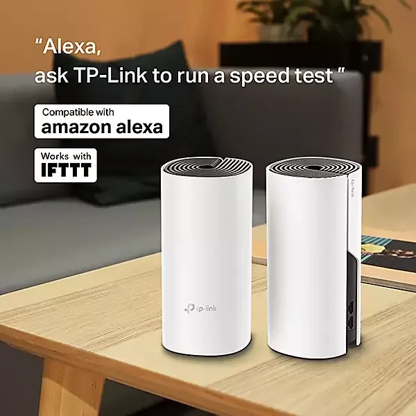 Deco M4(2-pack) AC1200 Whole Home Mesh Wi-Fi System