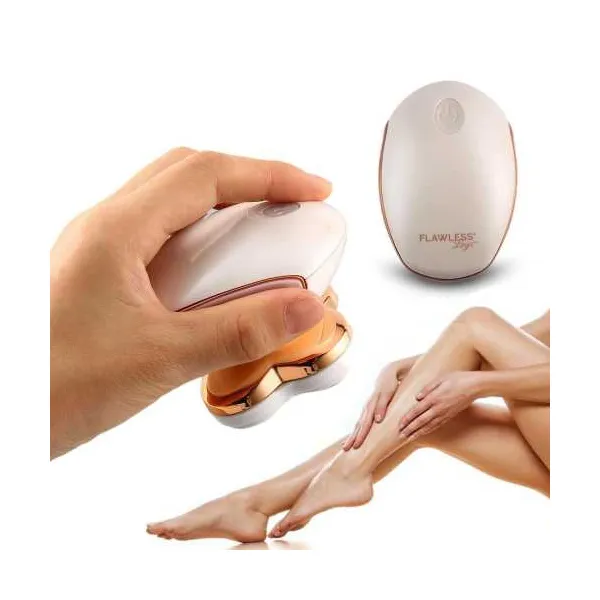 Finishing Touch Flawless Legs Hair Remover | 18‑Karat Gold Floating Heads | Rechargeable & Painless