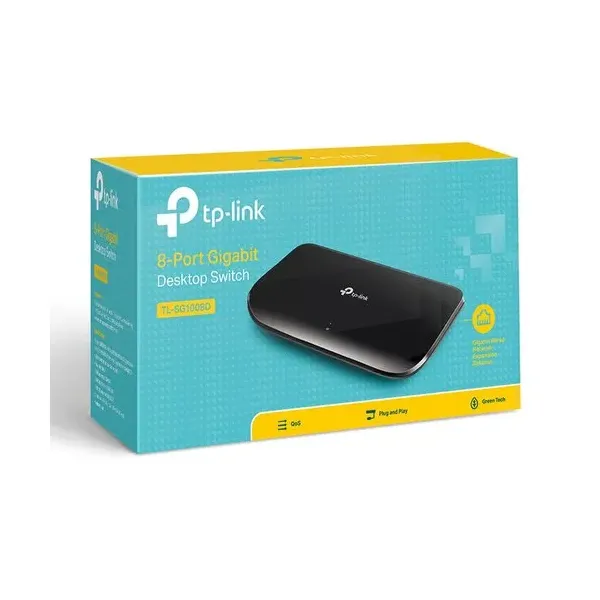 Tp-link 8-Port Gigabit Desktop Switch (TL-SG1008D )
