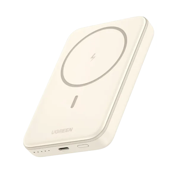 UGREEN Wireless Magnetic Power Bank 10000mAh | Snap‑On MagSafe Charging | Slim & Portable