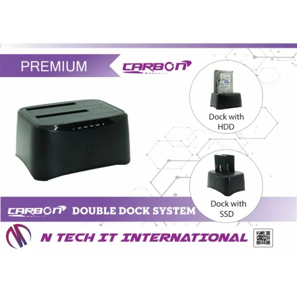 CARBON Double Docking Station