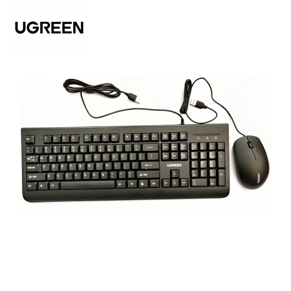 UGREEN MK001 WIRED USB MOUSE AND KEYBOARD COMBO