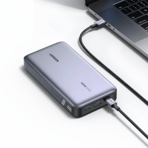 UGREEN Nexode 145W Power Bank | 25,000mAh Laptop Charger | Smart Digital Display