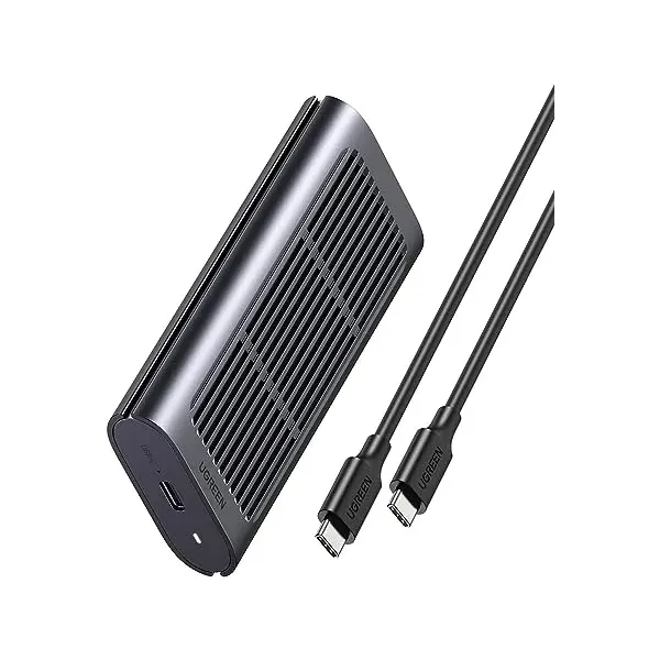 UGREEN USB‑C to M.2 NVMe Hard Drive Enclosure | 20Gbps Transfer Speed | Secure & Portable