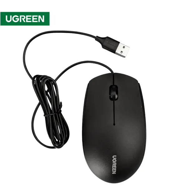 UGREEN Wired Mouse (USB) | Silent Click | Compact Design
