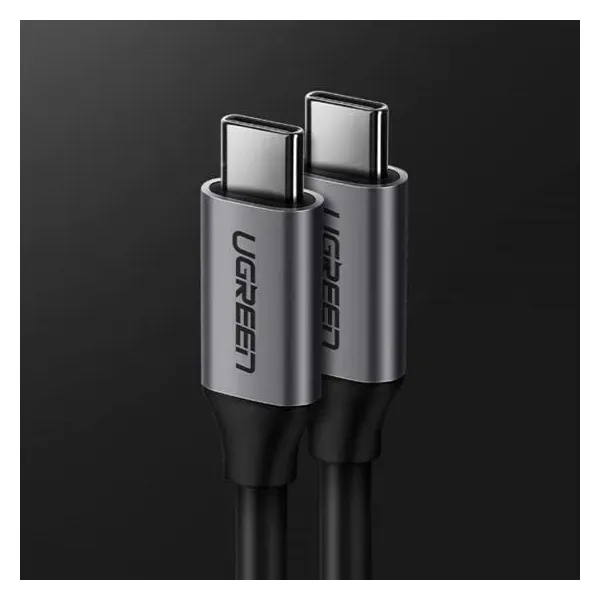 UGREEN US161/50751 USB 3.1 Gen 1 Type-C Male to Male 60W PD Fast Charge & 5Gbps Data Cable 1.5m