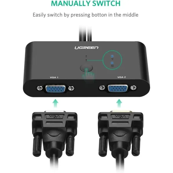 UGREEN 2 Port VGA Switcher