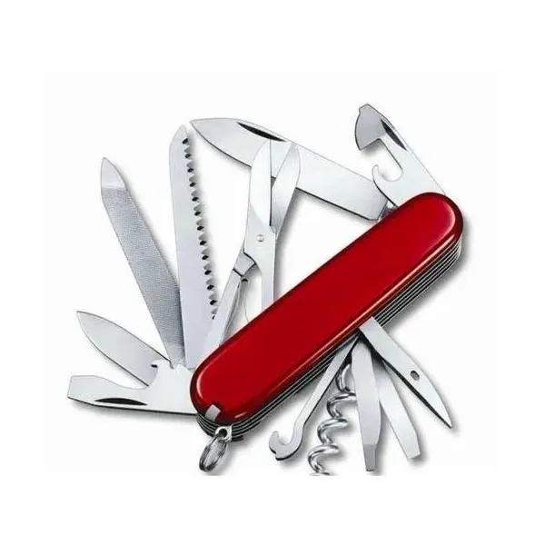 Red 11 Function Multipurpose Pocket Knife